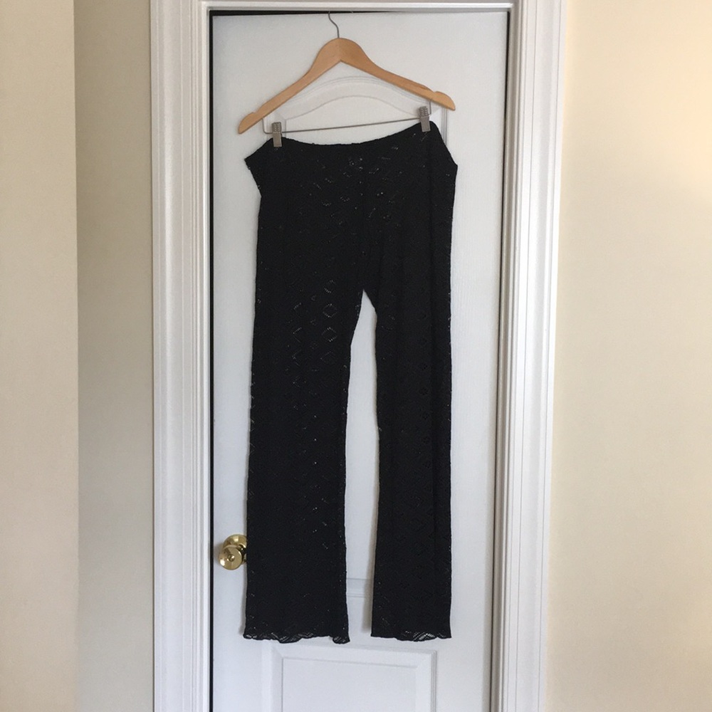Crochet Swimwear coverup pants